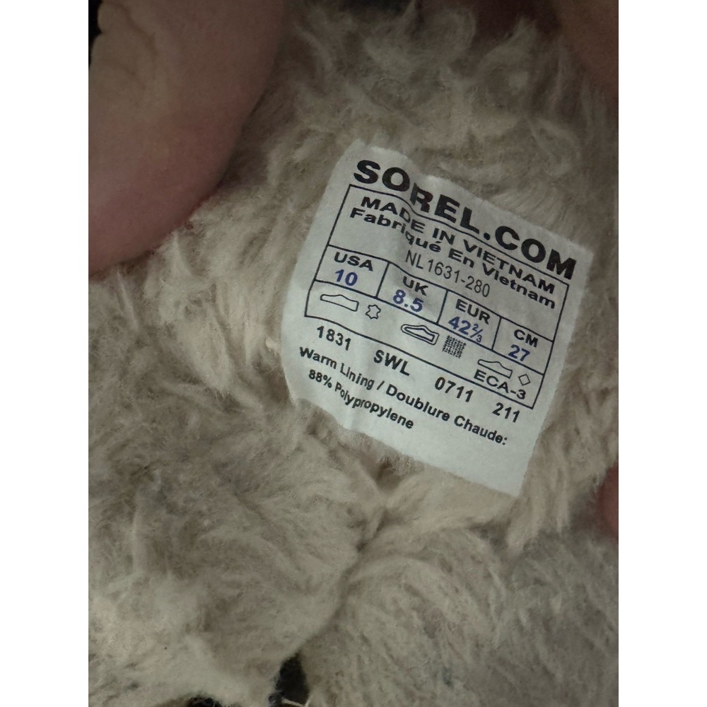 Sorel Tivoli II Womens Winter Snow Boots Size 10 Suede Waterproof NL2089-373 - Picture 3 of 8